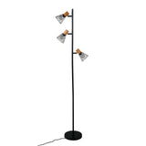 Stojací lampa Atticus, černá