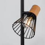 Stojací lampa Atticus, černá
