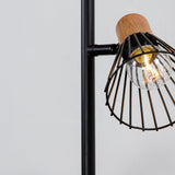 Stojací lampa Atticus, černá