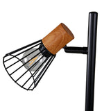 Stojací lampa Atticus, černá