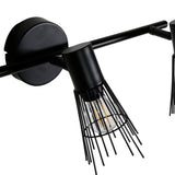 Nástěnná lampa Pico, černá
