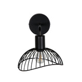 Nástěnná lampa Elsa, černá