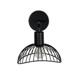 Nástěnná lampa Elsa, černá