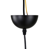 Závěsná lampa Elsa, černá