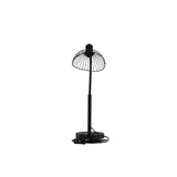 Stojací lampa Elsa, černá