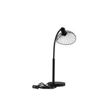 Stojací lampa Elsa, černá