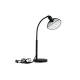 Stojací lampa Elsa, černá
