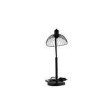 Stojací lampa Elsa, černá