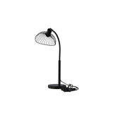 Stojací lampa Elsa, černá