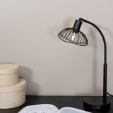 Stojací lampa Elsa, černá