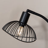 Stojací lampa Elsa, černá