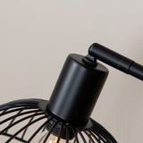 Stojací lampa Elsa, černá