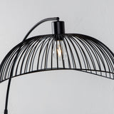 Stojací lampa Elsa, černá