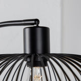 Stojací lampa Elsa, černá