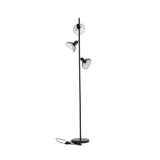 Stojací lampa Elsa, černá