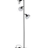 Stojací lampa Elsa, černá
