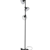 Stojací lampa Elsa, černá