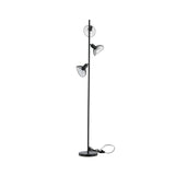 Stojací lampa Elsa, černá
