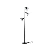 Stojací lampa Elsa, černá