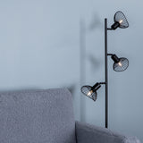 Stojací lampa Elsa, černá