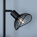 Stojací lampa Elsa, černá