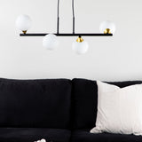 Závěsná lampa Orb, černá
