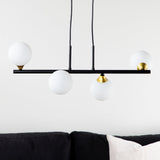 Závěsná lampa Orb, černá