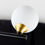 Závěsná lampa Orb, černá