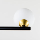 Závěsná lampa Orb, černá