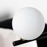 Závěsná lampa Orb, černá