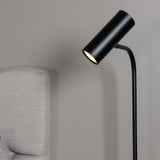 Stojací lampa Vega, bílá