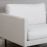 Lounge křeslo Zoom, světle béžové, S95xD84xV80