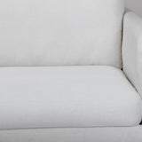 Lounge křeslo Zoom, světle béžové, S95xD84xV80