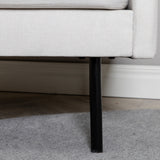 Lounge křeslo Zoom, světle béžové, S95xD84xV80