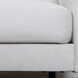 Lounge křeslo Zoom, světle béžové, S95xD84xV80