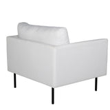 Lounge křeslo Zoom, světle béžové, S95xD84xV80