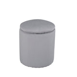Taburet Limpen, šedý, D32S32V40