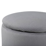 Taburet Limpen, šedý, D32S32V40