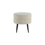 Taburet Pot, světle béžový, D40S40V40