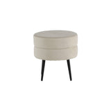 Taburet Pot, světle béžový, D40S40V40