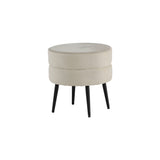 Taburet Pot, světle béžový, D40S40V40