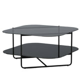 Konferenční stolek Un-line, černý, 85x85