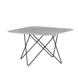 Konferenční stolek Tristar, bílý, 80x80
