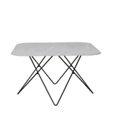 Konferenční stolek Tristar, šedý, 80x80