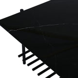 Konferenční stolek Von Staf, černý, 60x120