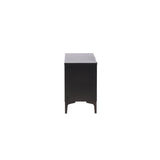 TV stolek Piring, černý, 120x63