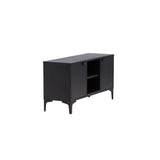 TV stolek Piring, černý, 120x63