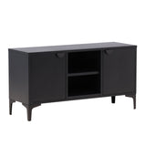 TV stolek Piring, černý, 120x63