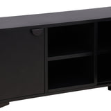 TV stolek Piring, černý, 120x63