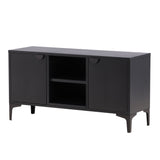 TV stolek Piring, černý, 120x63